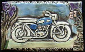 motorcycle tile