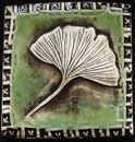 gingko leaf tile