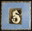 seahorse tile