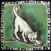 stalking cat tile