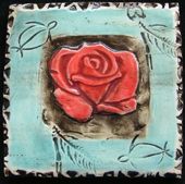 rose tile